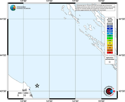 Mappa MCS - territori località