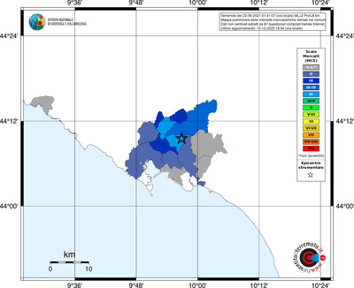 Mappa MCS - territori comuni