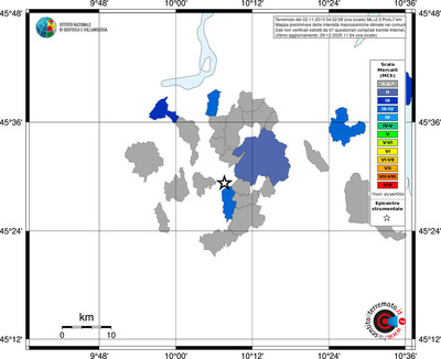 Mappa MCS - territori comuni