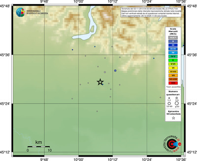 Mappa MCS - località