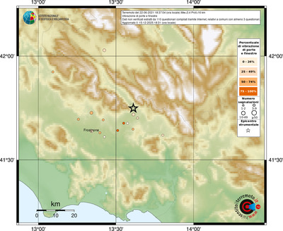 Mappa comuni con almeno 3 questionari