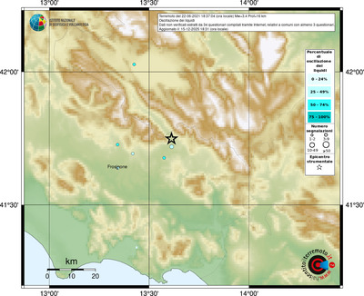 Mappa comuni con almeno 3 questionari