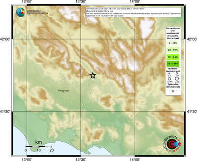 Mappa comuni con almeno 3 questionari