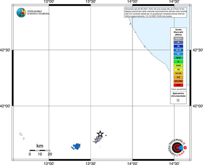 Mappa MCS - territori località