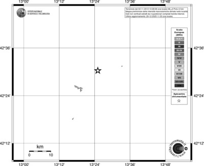 Mappa EMS - territori località