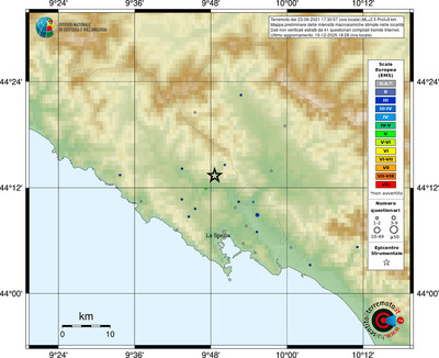 Mappa EMS - località