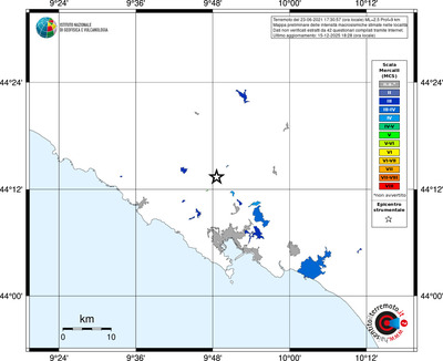 Mappa MCS - territori località