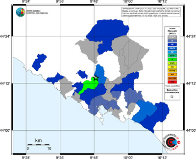 Mappa MCS - territori comuni