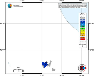 Mappa EMS - territori comuni
