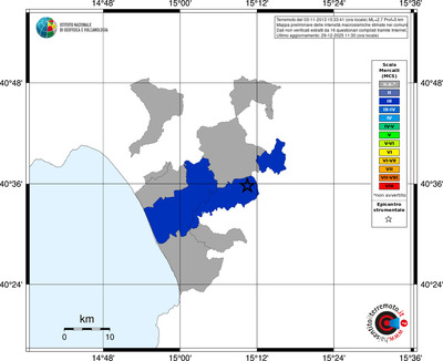 Mappa MCS - territori comuni