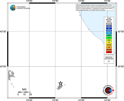Mappa MCS - territori località