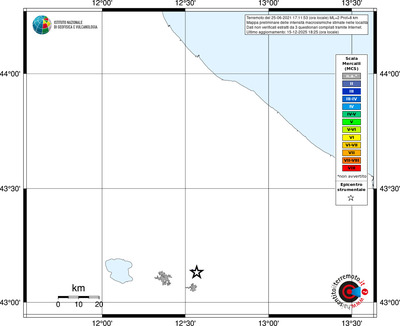 Mappa MCS - territori località