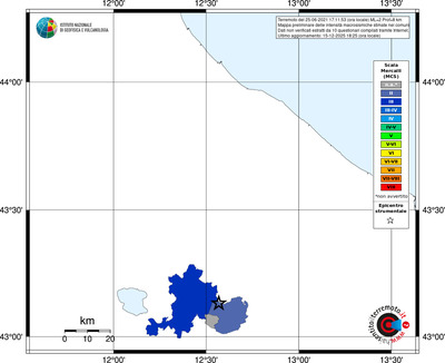 Mappa MCS - territori comuni
