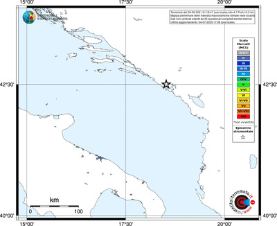 Mappa MCS - territori delle località