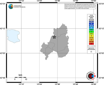 Mappa EMS - territori comuni