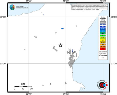 Mappa EMS - territori località