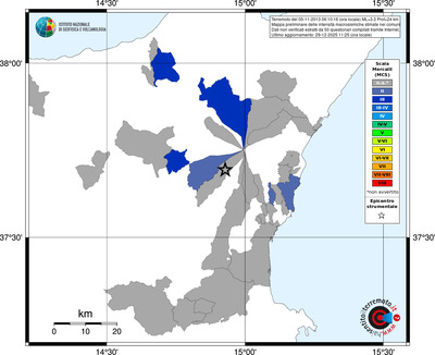 Mappa MCS - territori comuni