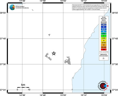 Mappa MCS - territori località