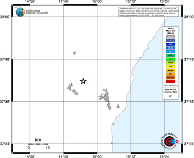 Mappa MCS - territori località