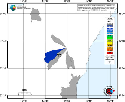 Mappa MCS - territori comuni
