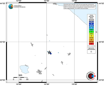Mappa MCS - territori località