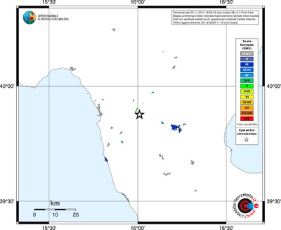 Mappa EMS - territori località