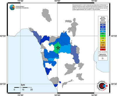 Mappa MCS - territori comuni