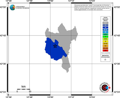 Mappa MCS - territori comuni