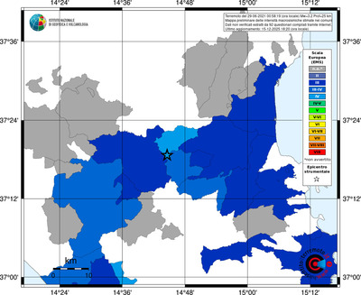 Mappa EMS - territori comuni