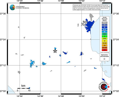 Mappa MCS - territori località