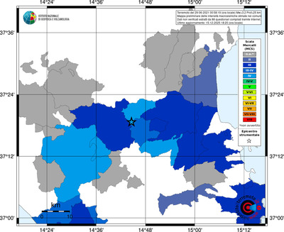 Mappa MCS - territori comuni