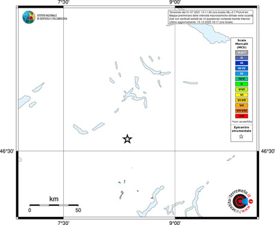 Mappa MCS - territori località