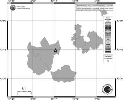 Mappa MCS - territori comuni