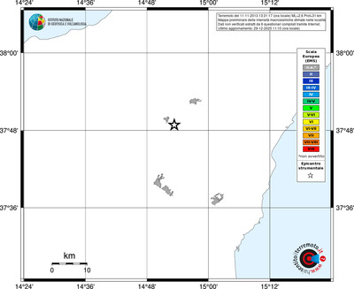 Mappa EMS - territori località