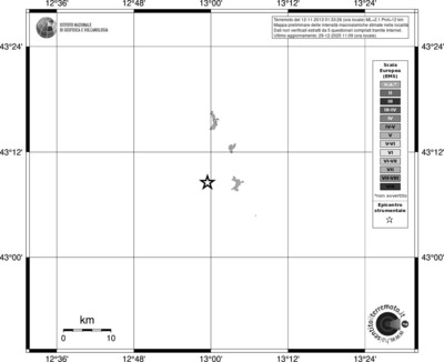 Mappa EMS - territori località