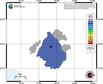 Mappa MCS - territori comuni