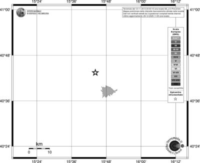 Mappa EMS - territori località