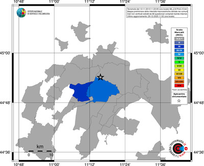 Mappa MCS - territori comuni
