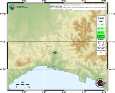 Mappa comuni con almeno 3 questionari