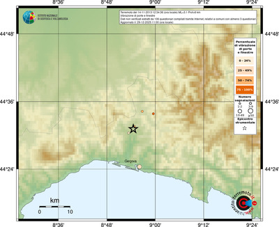 Mappa comuni con almeno 3 questionari