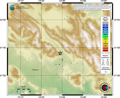 Mappa MCS - località