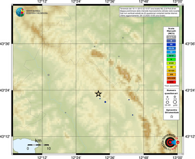 Mappa MCS - località