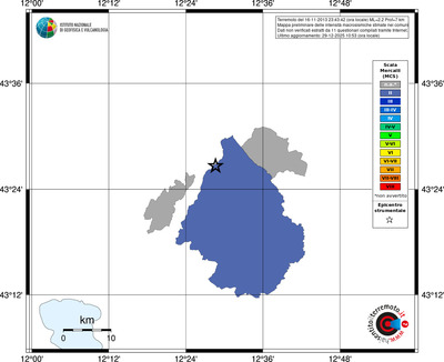 Mappa MCS - territori comuni