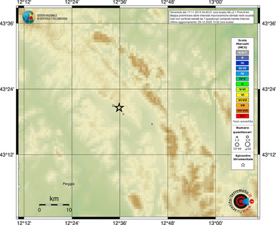 Mappa MCS - località