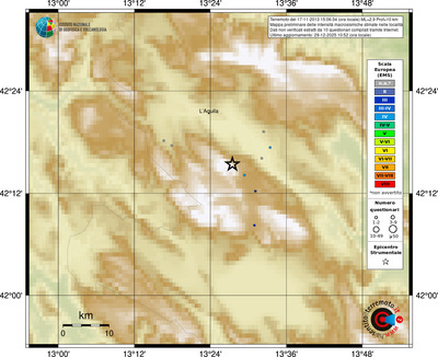 Mappa EMS - località