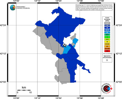 Mappa EMS - territori comuni
