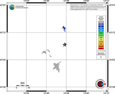 Mappa MCS - territori località
