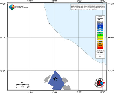 Mappa MCS - territori comuni