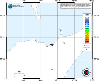 Mappa EMS - territori località