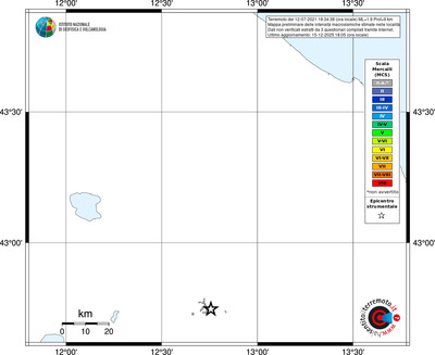 Mappa MCS - territori località